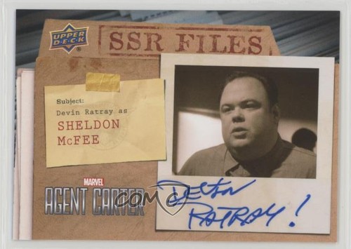 2018 upper deck - marvel, agent