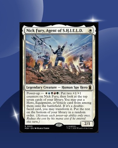 Mazzo nick fury - fury, of