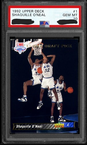 1992 upper deck shaquille - 1992-93,